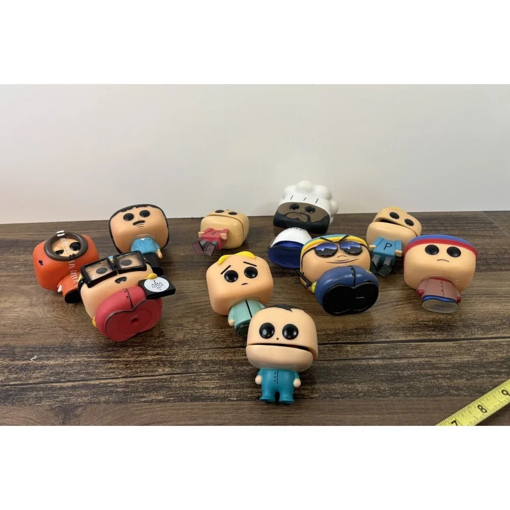 Funko Pop South Park Figures Lot Chef Phillip Terrance Cartman Butters Kenny